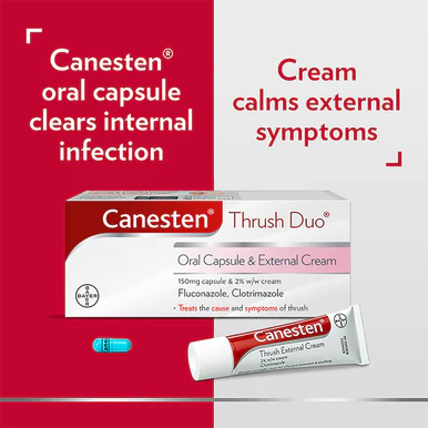 Canesten Thrush Duo Oral Capsule & External - Image 6
