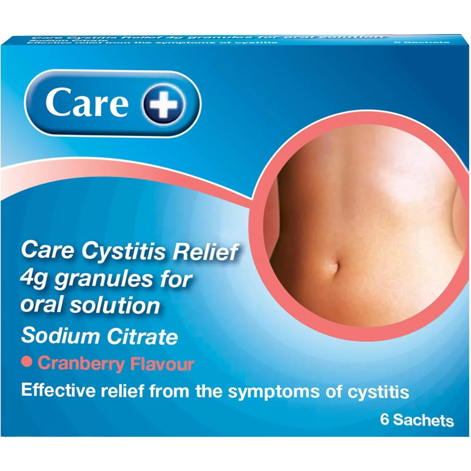 Care+ Cystitis Relief Oral Solution 6 Sachets