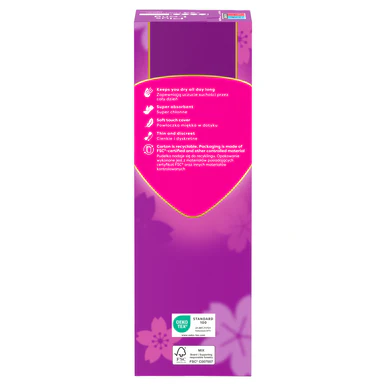 Carefree Plus Long Light Scent Pantyliners 24 Pack - Image 2