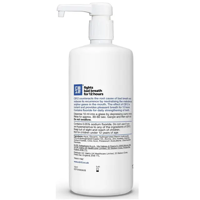 CB12 Mint Mouthwash 1 Litre - Image 2