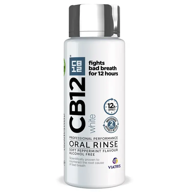 CB12 Whitening Peppermint Mouthwash 250ml