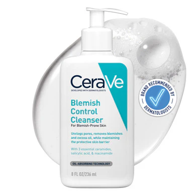 CeraVe Blemish Control Cleanser for Blemish-Prone Skin 236ml - Image 2
