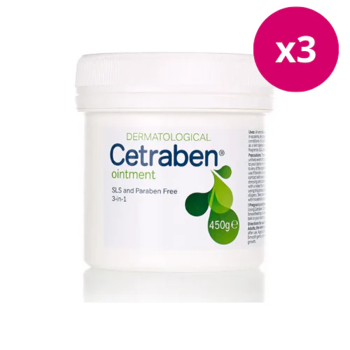 Cetraben Ointment 450g x 3