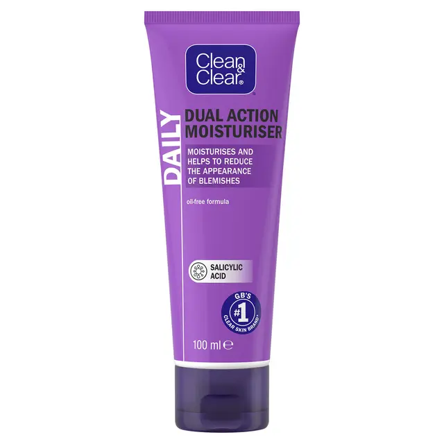 Clean & Clear Dual Action Moisturiser 100ml