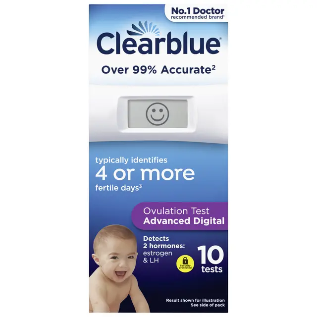 Clearblue Ovulation Advanced Test 10 Pack