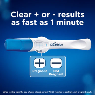Clearblue Visual Rapid Detection Pregnancy 2 Tests - Image 3