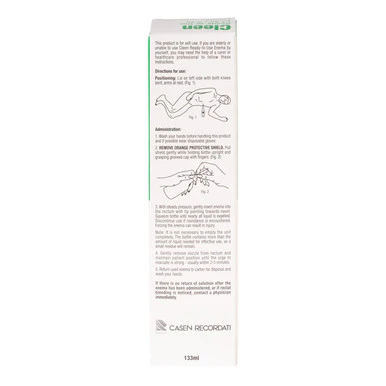 Cleen Ready To Use Enema Kit (Sodium Phosphate) 133ml - Image 2