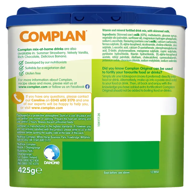 Complan Original 4 Pack - Image 3