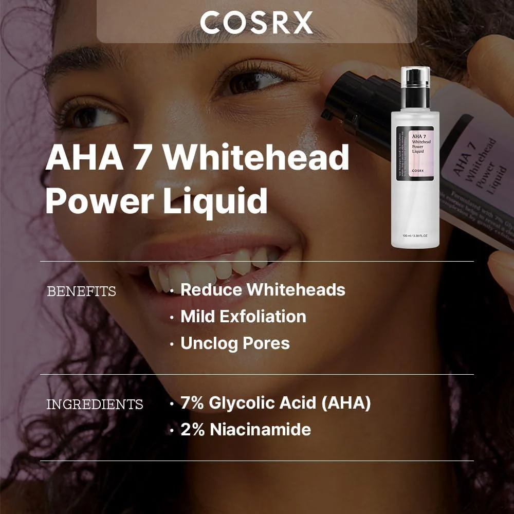 COSRX AHA 7 Whitehead Power Exfoliating Liquid 100ml - Image 2