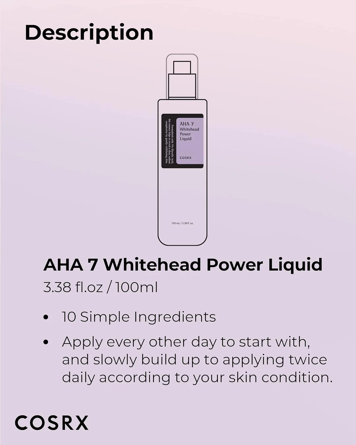 COSRX AHA 7 Whitehead Power Exfoliating Liquid 100ml - Image 8