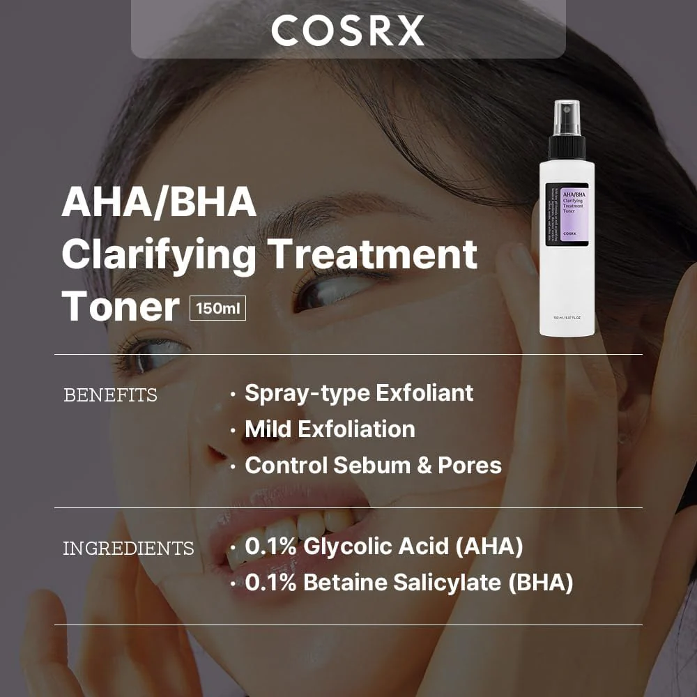 COSRX AHA/BHA Clarifying Treatment Toner 150ml - Image 2