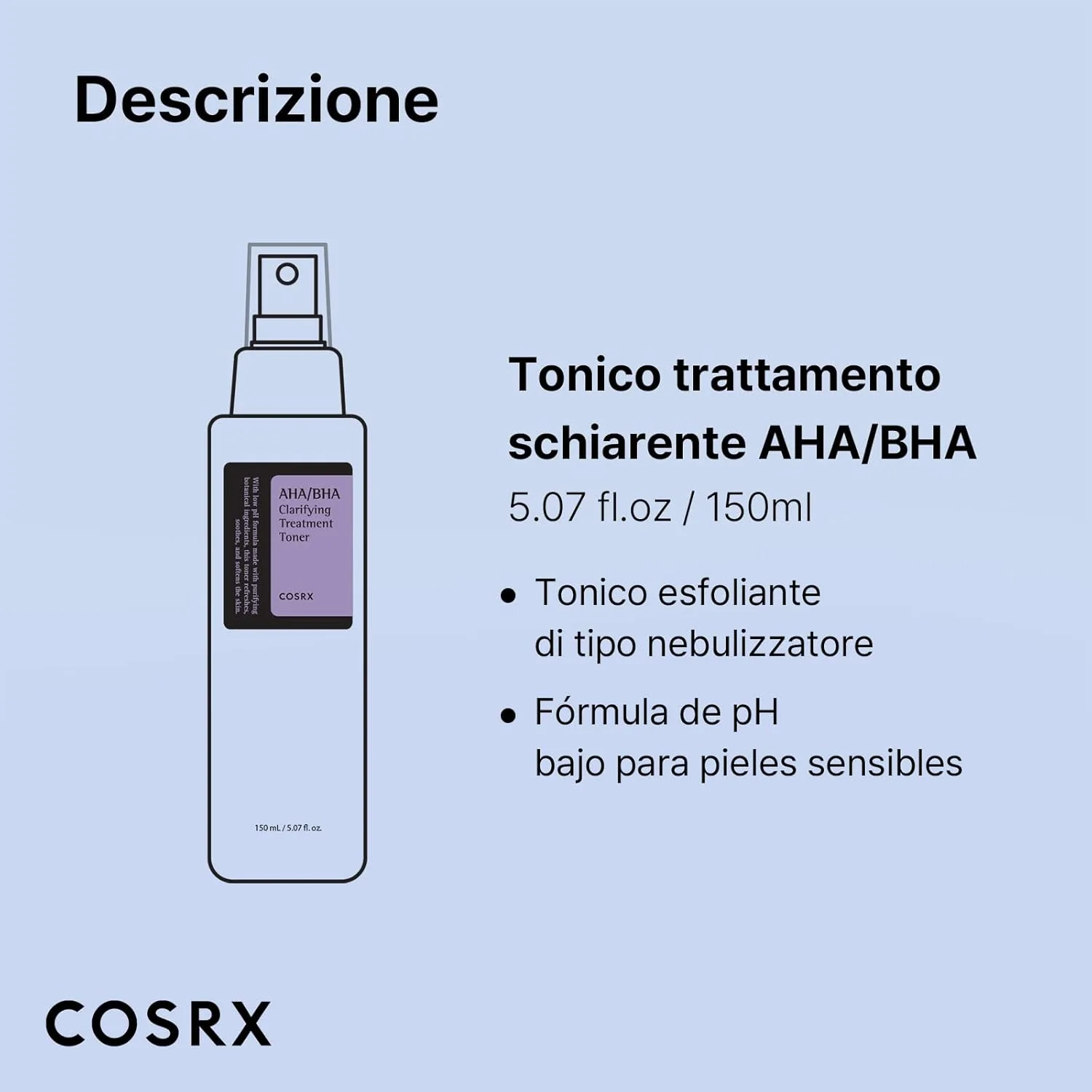COSRX AHA/BHA Clarifying Treatment Toner 150ml - Image 8