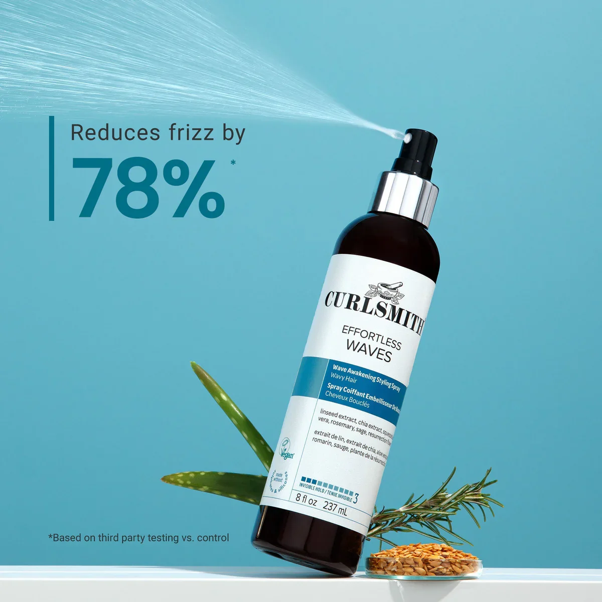 Curlsmith Effortless Waves Styling Spray 59ml - Image 2