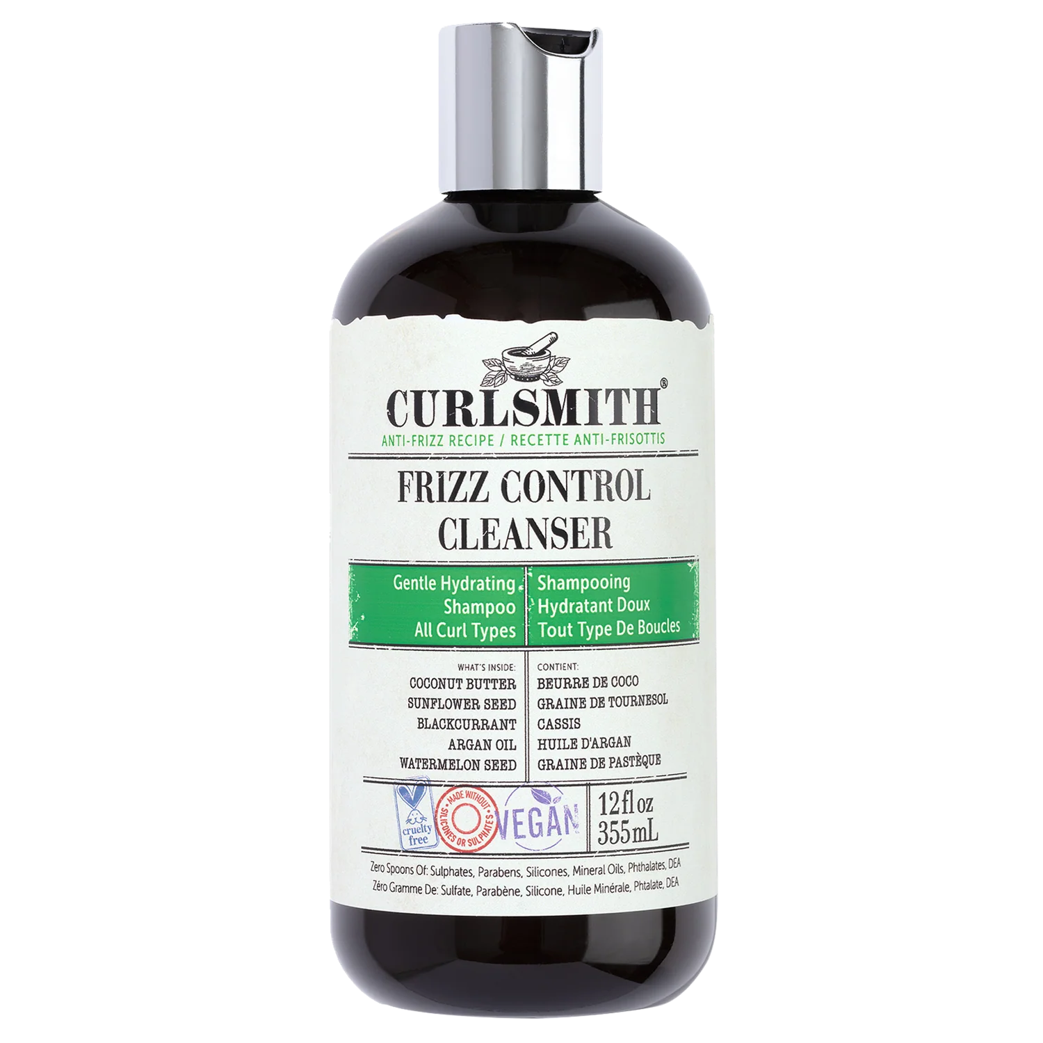 Curlsmith Frizz Control Cleanser 355ml