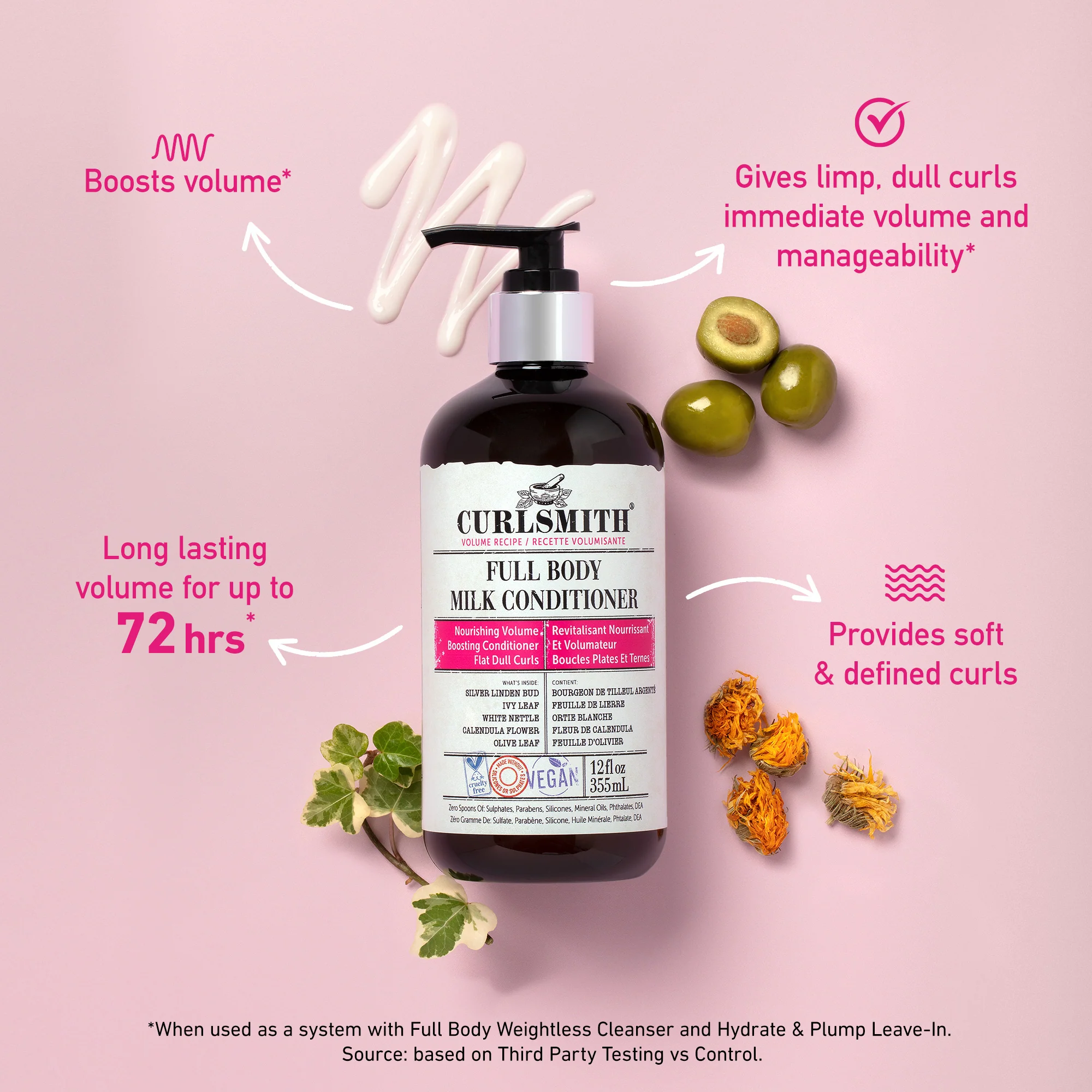 Curlsmith Full Body Milk Conditioner 355ml - Image 2