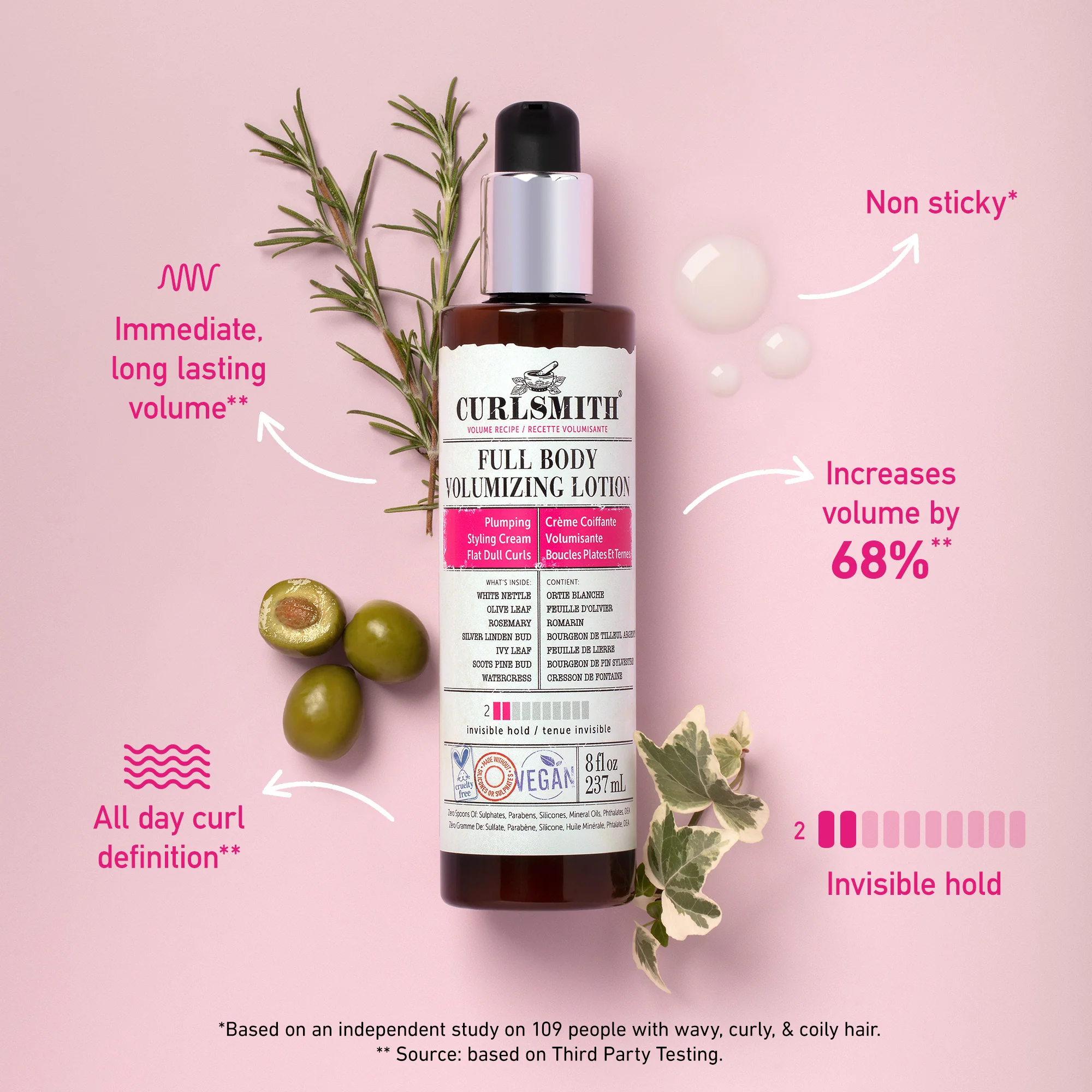 Curlsmith Full Body Volumizing Lotion 237ml - Image 2