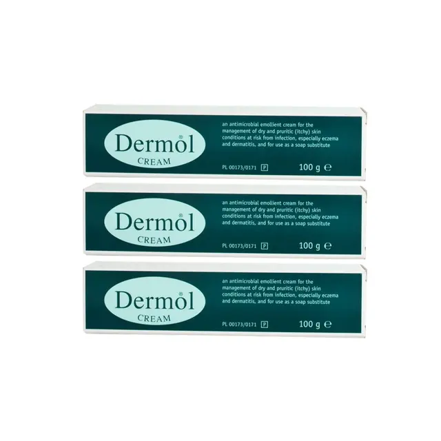 Dermol Cream 100g x 3