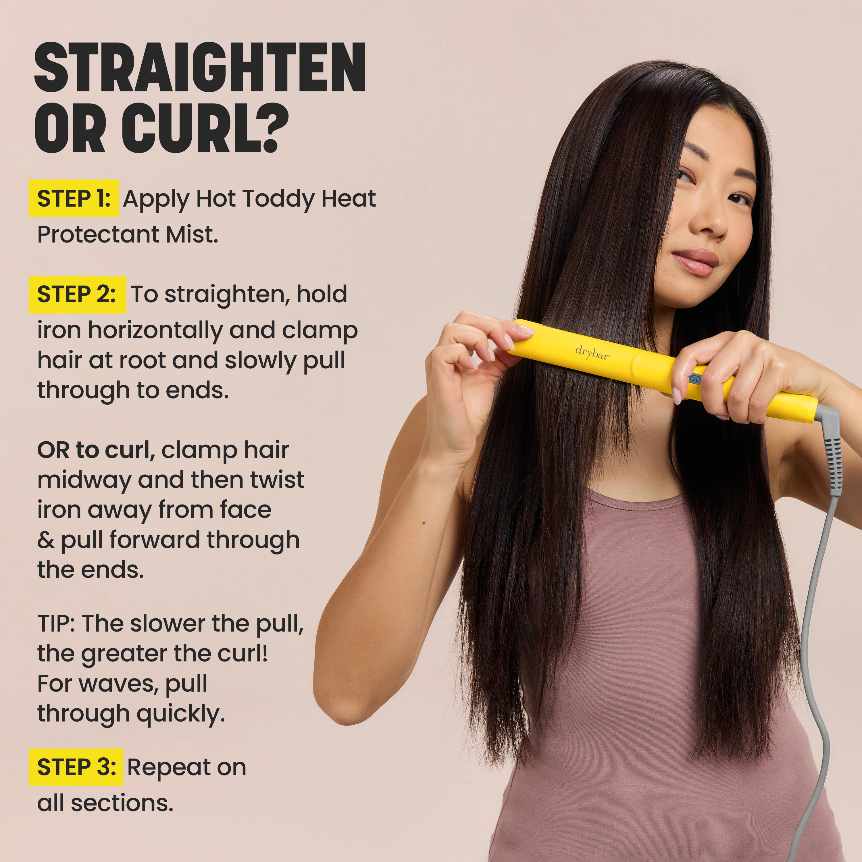 Drybar The Tress Press Straightening Iron - Image 6