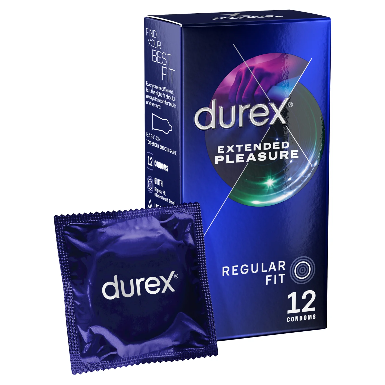 Durex Extended Pleasure Condoms 12 Pack - Image 2