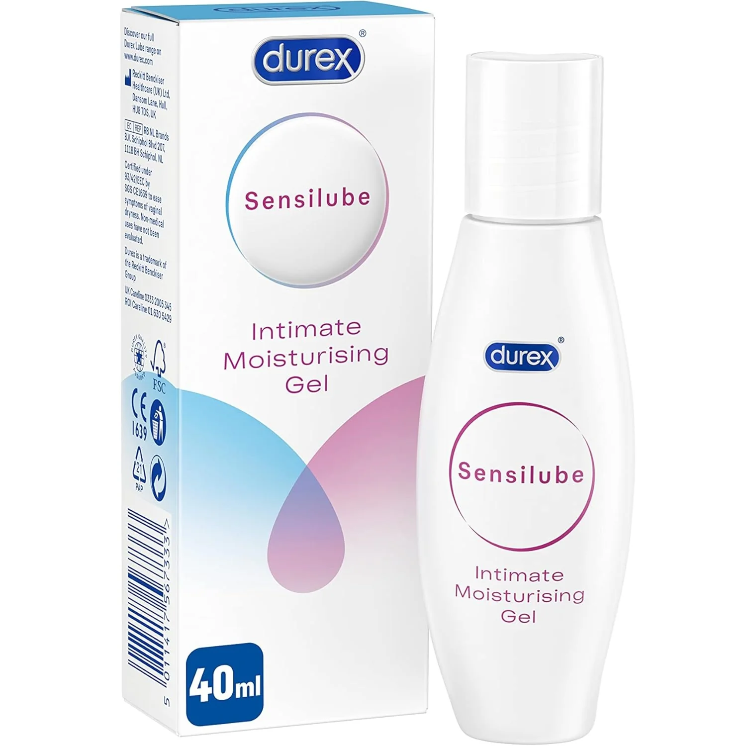 Durex Sensilube Intimate Moisturising Gel 40ml