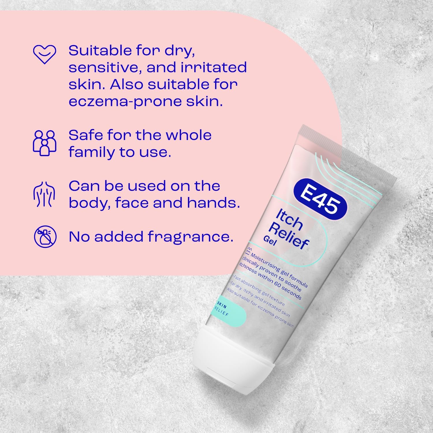 E45 Itch Relief Gel 100ml - Image 5