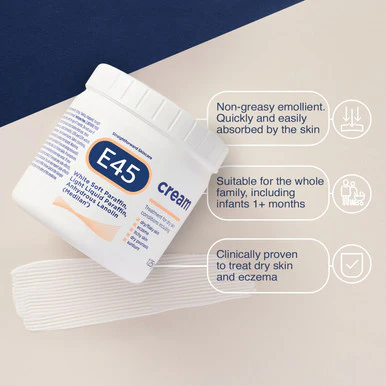 E45 Moisturiser Cream 125g - Image 2