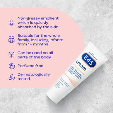 E45 Moisturiser Cream 50g - Image 5