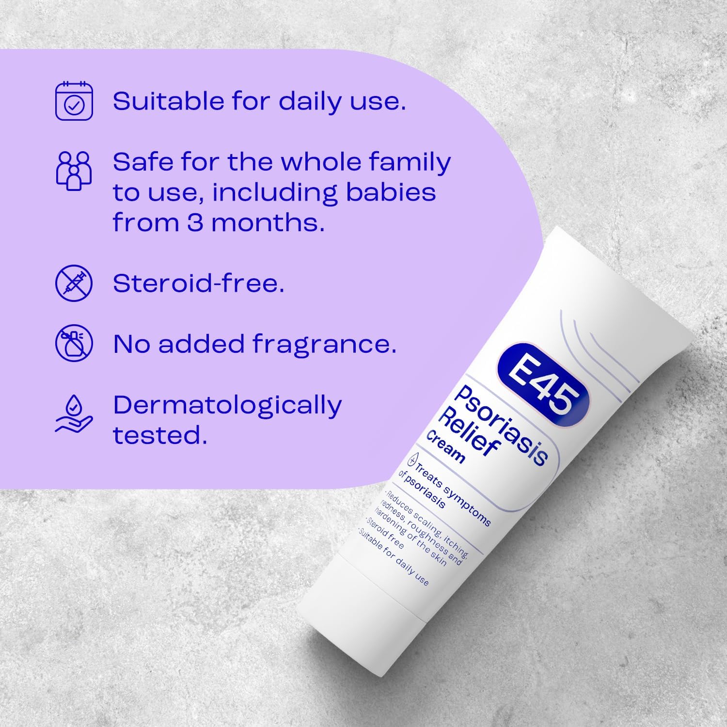 E45 Psoriasis Cream 50ml - Image 5