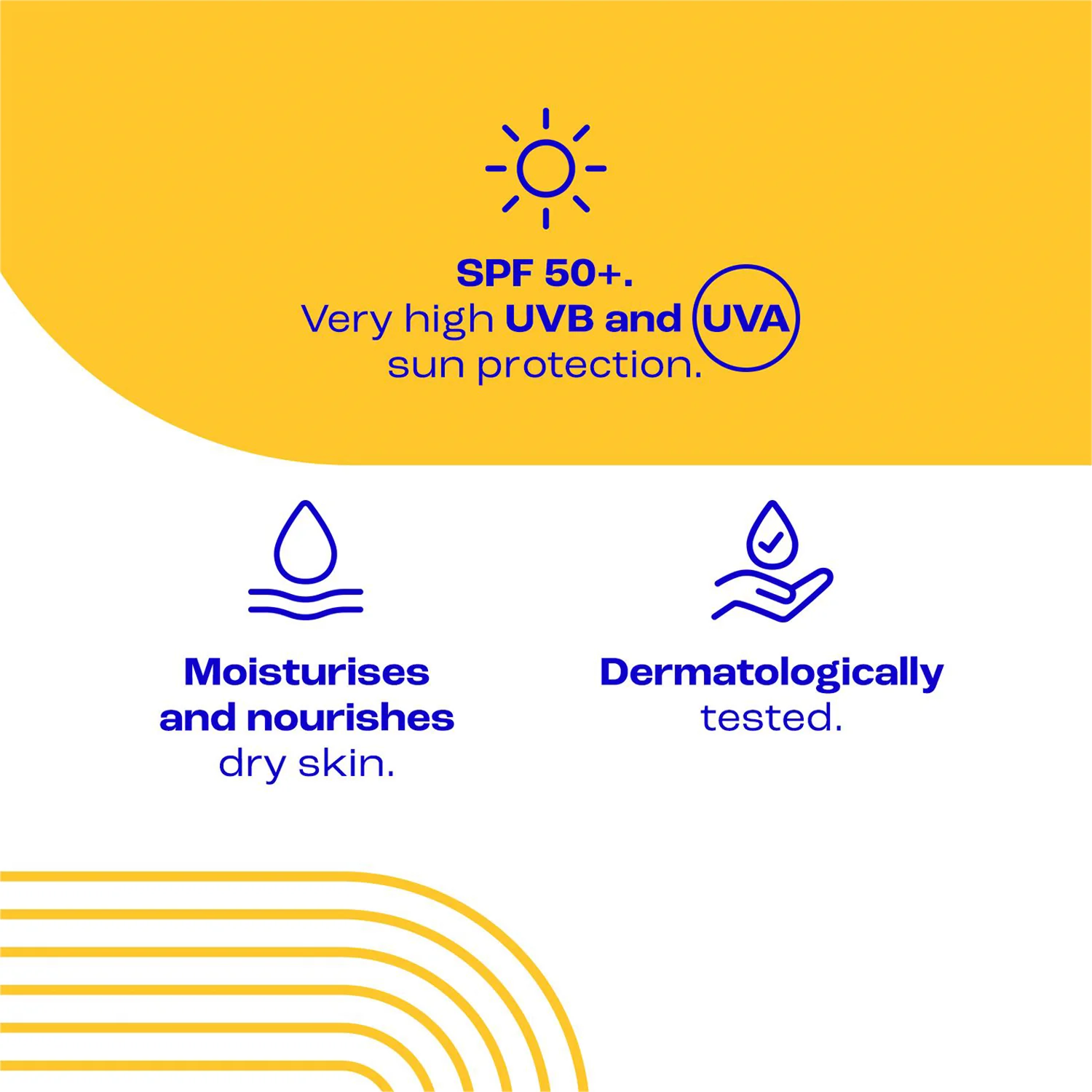 E45 Sun Care SPF50+ UVB + UVA Sensitive Lotion 180ml - Image 4