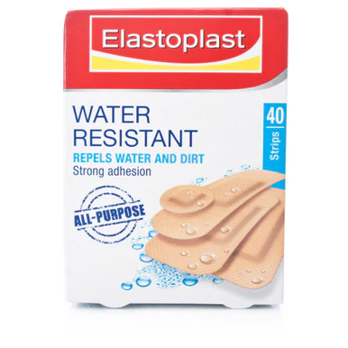 Elastoplast Water Resistant 40 Assorted Strips