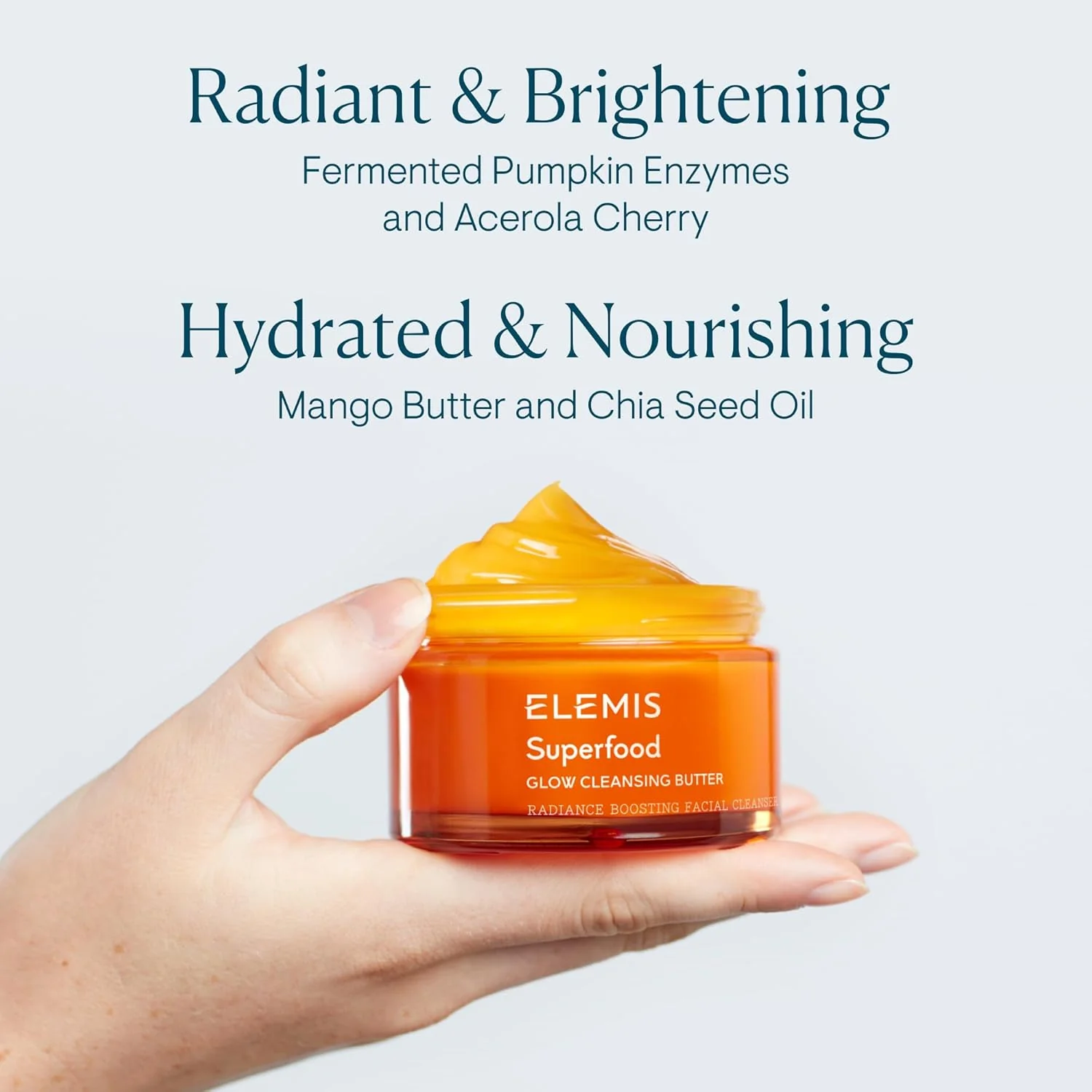 Elemis Superfood AHA Glow Cleansing Butter 90ml - Image 4