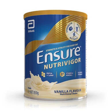 Ensure NutriVigor Shake Vanilla Flavour 850g