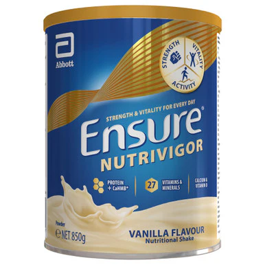 Ensure NutriVigor Shake Vanilla Flavour 850g - Image 2