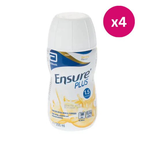 Ensure Plus Milkshake Banana 200ml x4