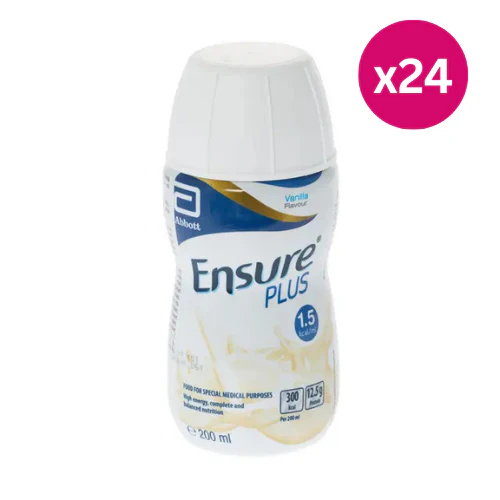 Ensure Plus Milkshake Vanilla 200ml x24