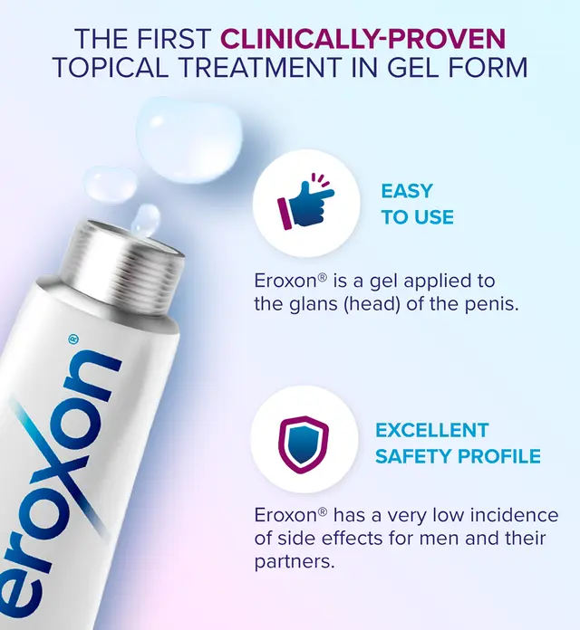 Eroxon Erectile Dysfunction Treatment Gel 4 Single Dose Tubes - Image 4