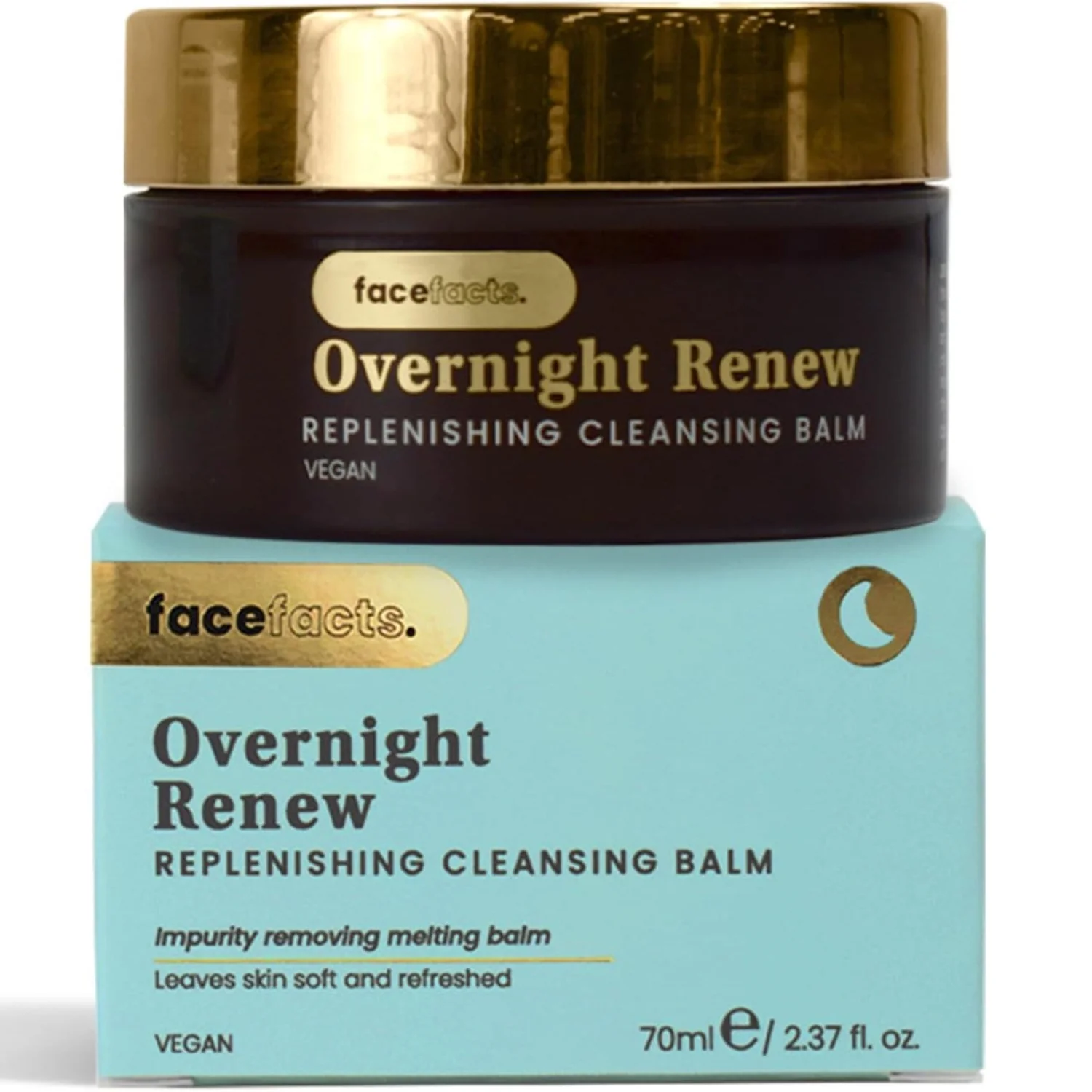 Face Facts Overnight Renew - Replenishing Cleansing Balm 70ml - Image 2
