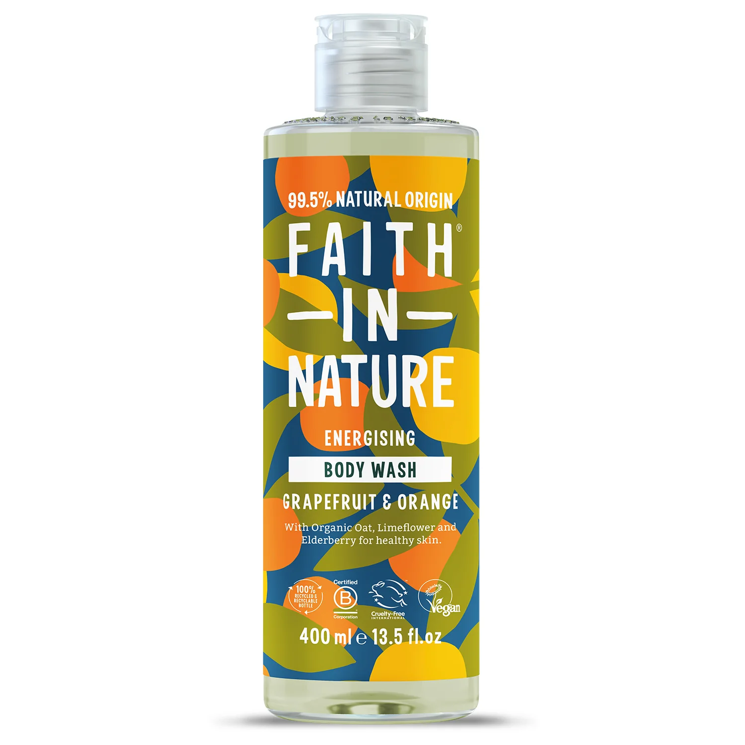 Faith In Nature Body Wash Grapefruit & Orange 400ml