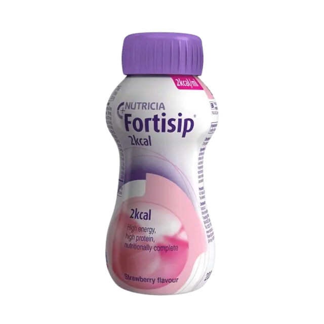 Fortisip 2Kcal Liquid Strawberry 200ml