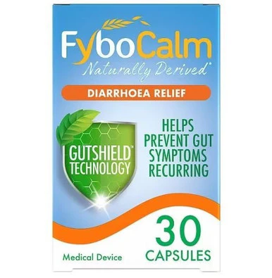 FyboCalm Diarrhoea Relief 30 Capsules