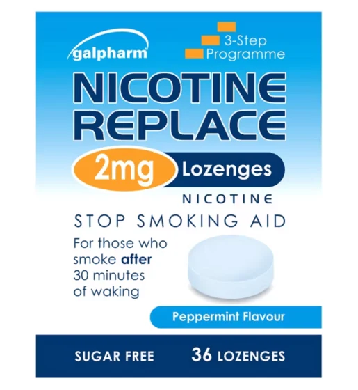 Galpharm Nicotine Replace 2mg 36 Lozenges