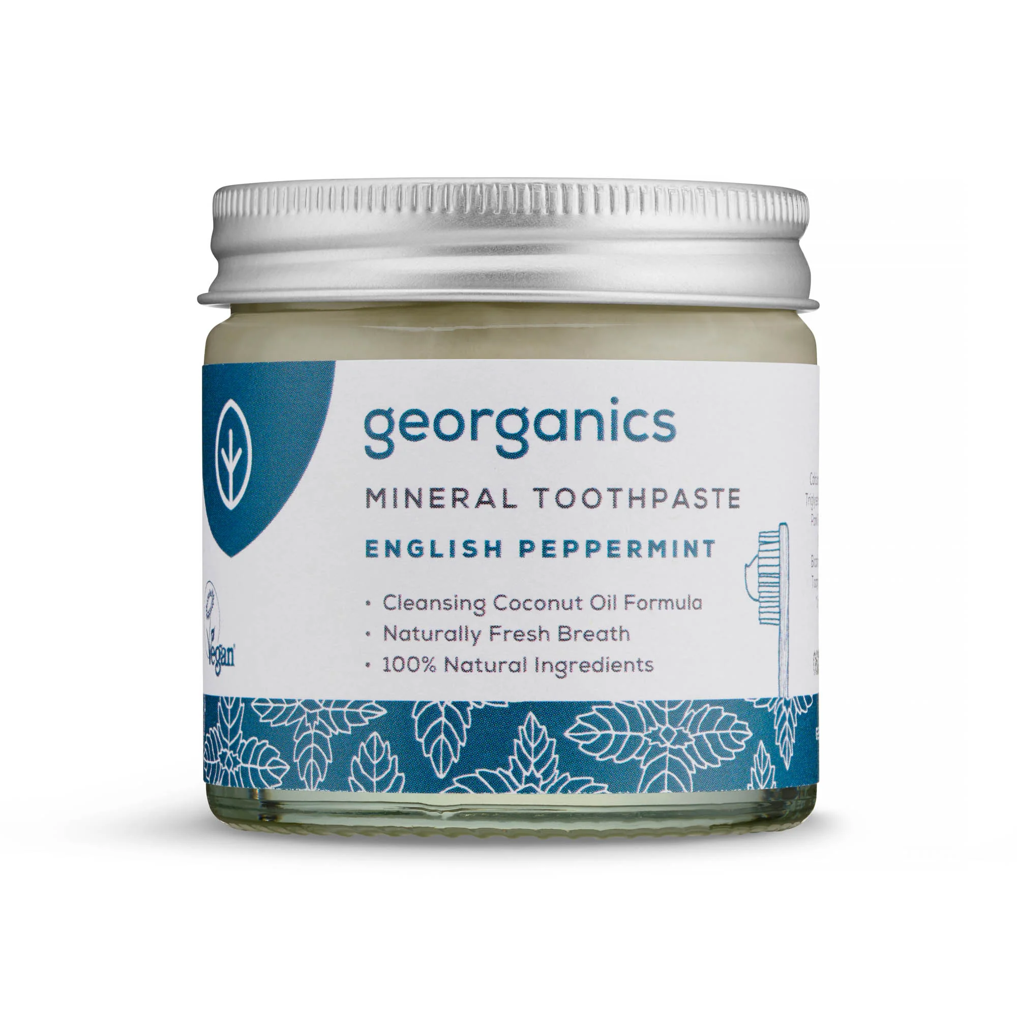 Georganics Mineral Peppermint Toothpaste 60ml