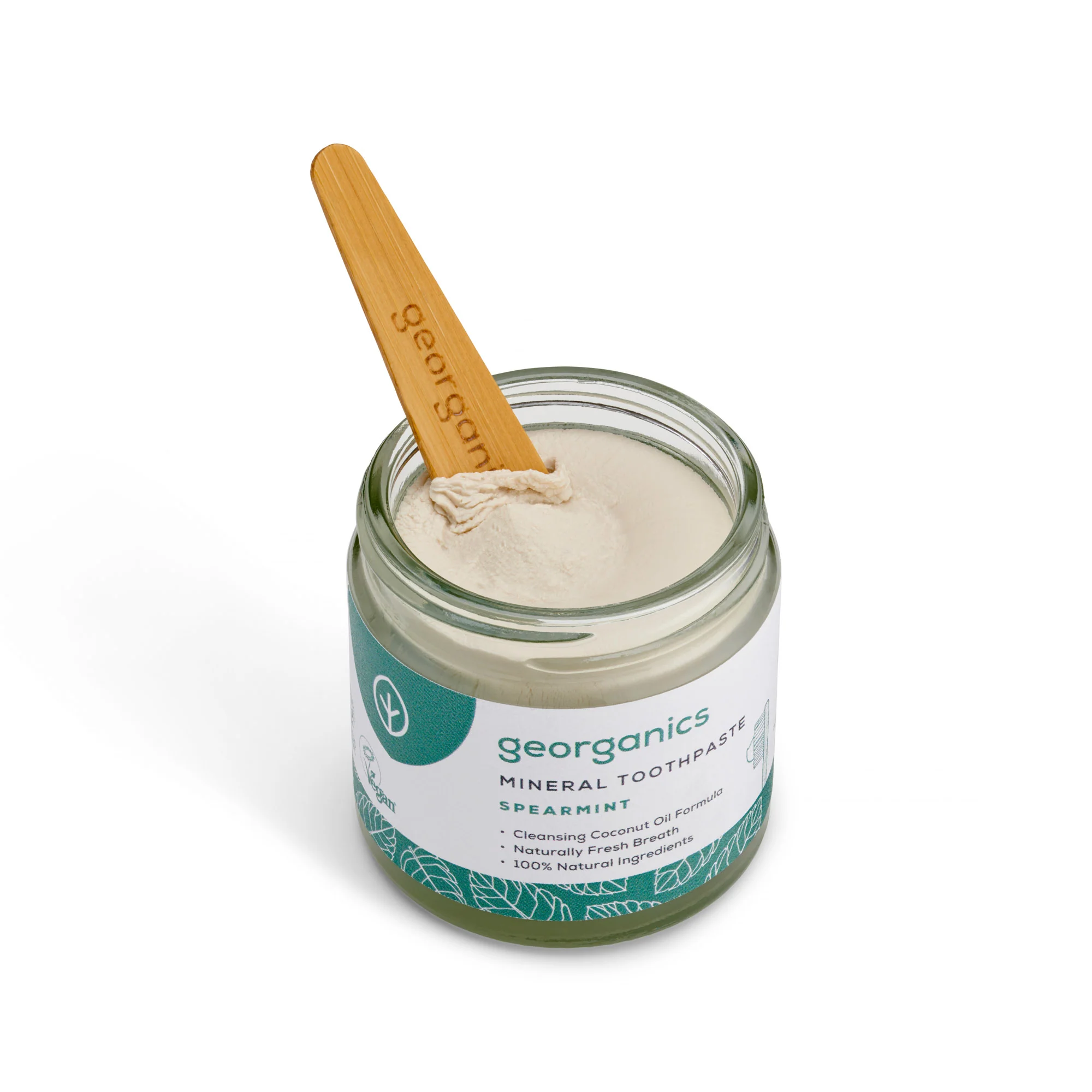 Georganics Mineral Spearmint Toothpaste 60ml - Image 3