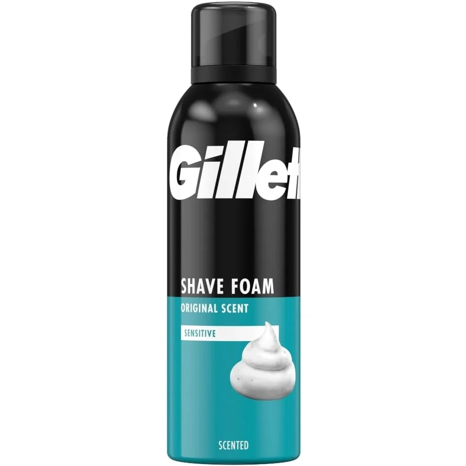 Gillette Shave Foam Sensitive Skin 200ml