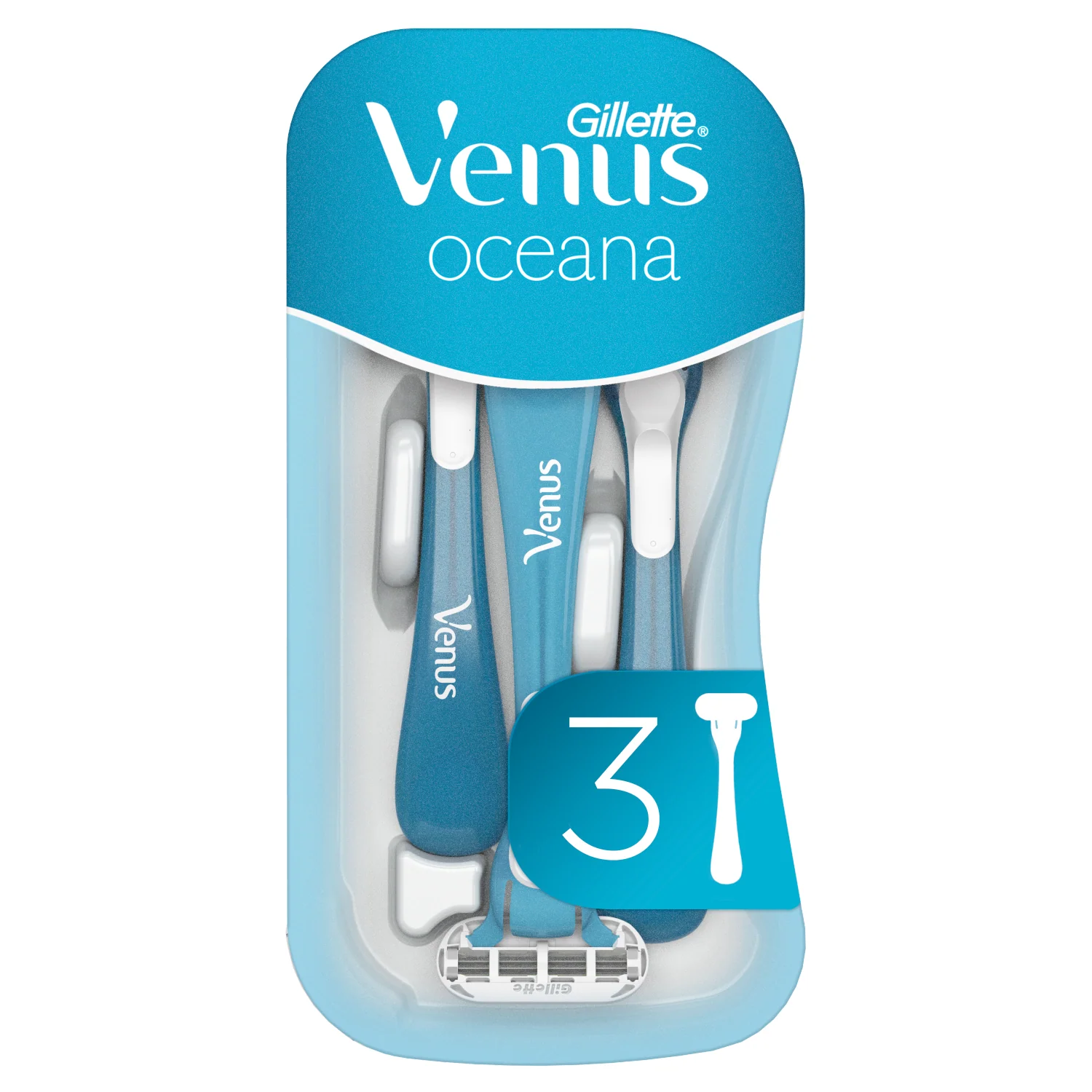 Gillette Venus Disposable Oceana Razors 3s