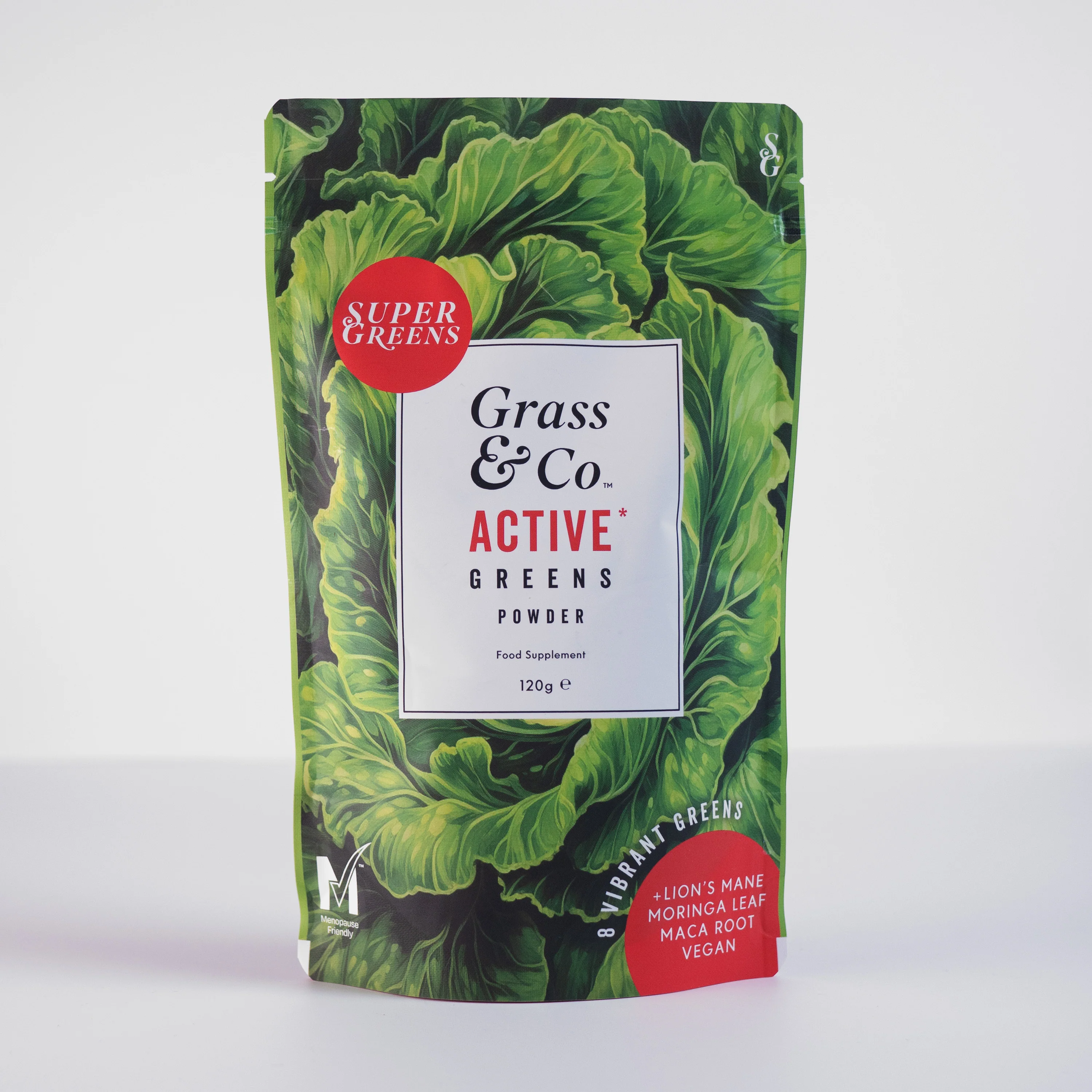 Grass & Co ACTIVE Super Greens Powder 120g