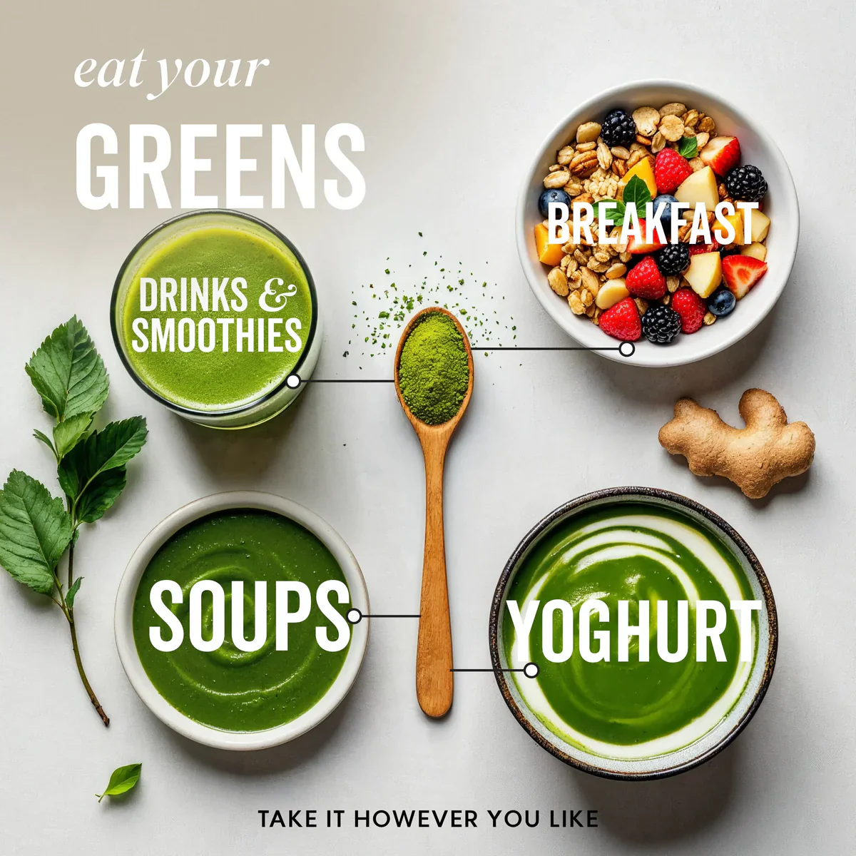 Grass & Co ACTIVE Super Greens Powder 120g - Image 12