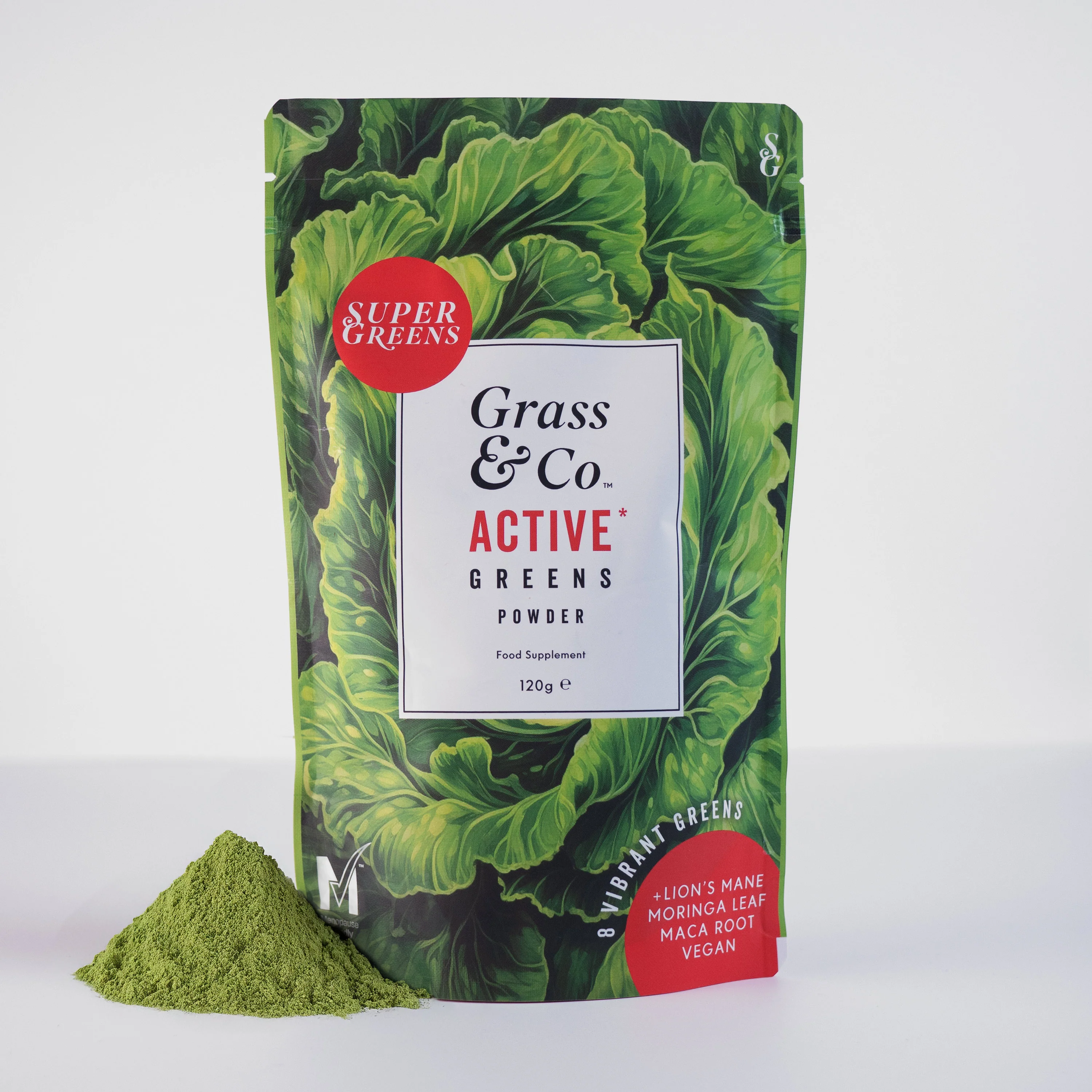 Grass & Co ACTIVE Super Greens Powder 120g - Image 7