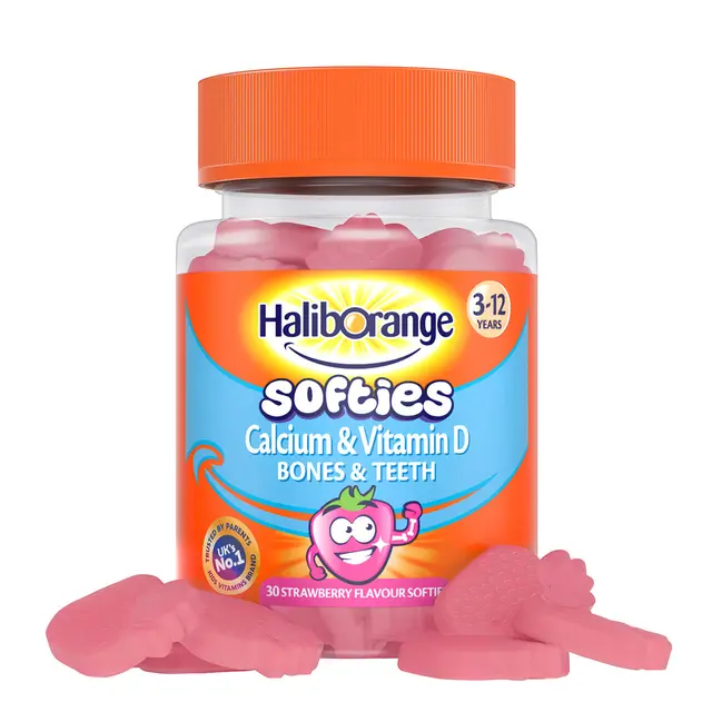 Haliborange Calcium & Vitamin D 30 Softies - Image 2