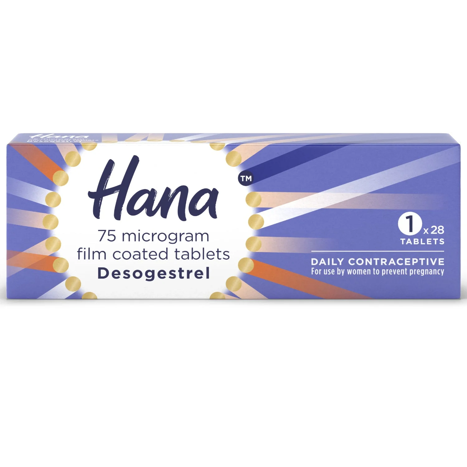 Hana 75µg desogestrel tablets - Image 2